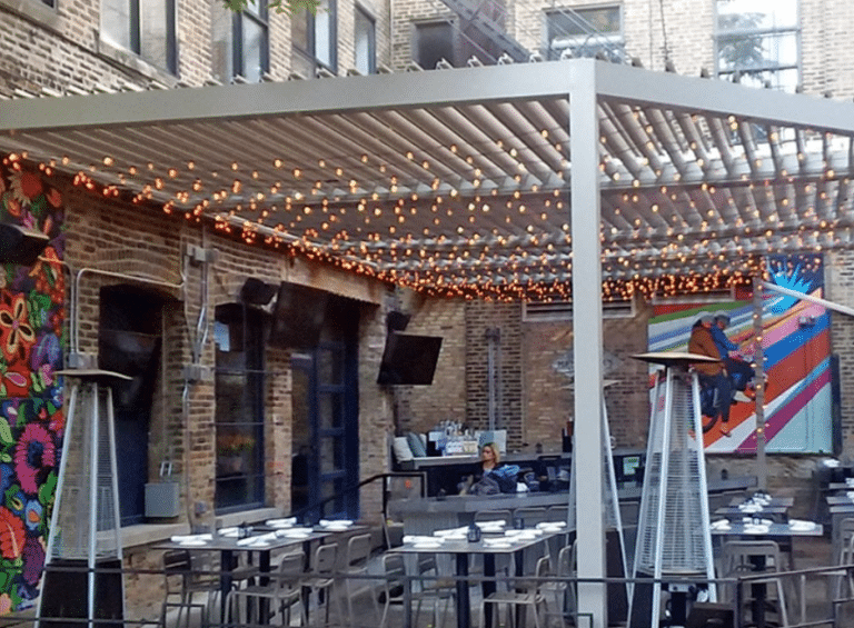 Louvered Awning in Westminster Maryland
